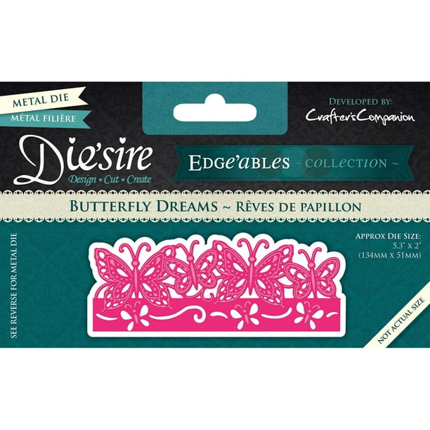 Die'sire Edge'ables Coupe & Gaufrage Die-Butterfly Rêves