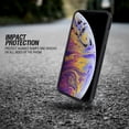 thumbnail image 6 of FINCIBO Purple Hybrid Case Hard Plastic TPU Slim Back Cover for Apple iPhone XS Max 6.5", 2 Tone Purple Butterfly, 6 of 8