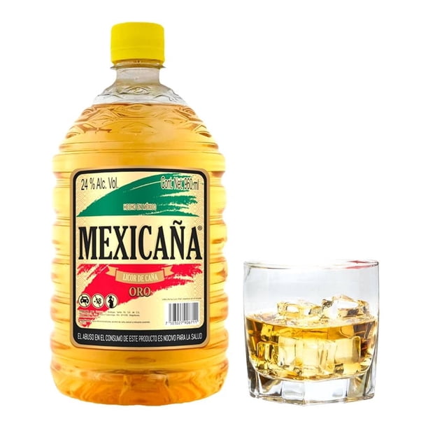 Licor de Caña Mexicaña Oro メキシコ テキーラ？ Licor de Caña Mexicaña Oro 960 ml | Walmart en línea