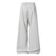 thumbnail image 5 of Mens Joggers Casual Loose Drawstring Elastic Waist Wide Leg Pants Outdoor Sport Cropped Pants with Pockets, 5 of 10