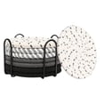 thumbnail image 3 of 8 posavasos absorbentes BLESIY juego de posavasos tejidos resistentes al calor decoración del Tema negro, 3 of 8