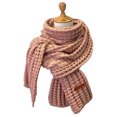 thumbnail image 1 of Destyer Foulard d'Hiver Douce et Confortable Accessoire Indispensable en Nylon Foulard Rose, 1 of 6