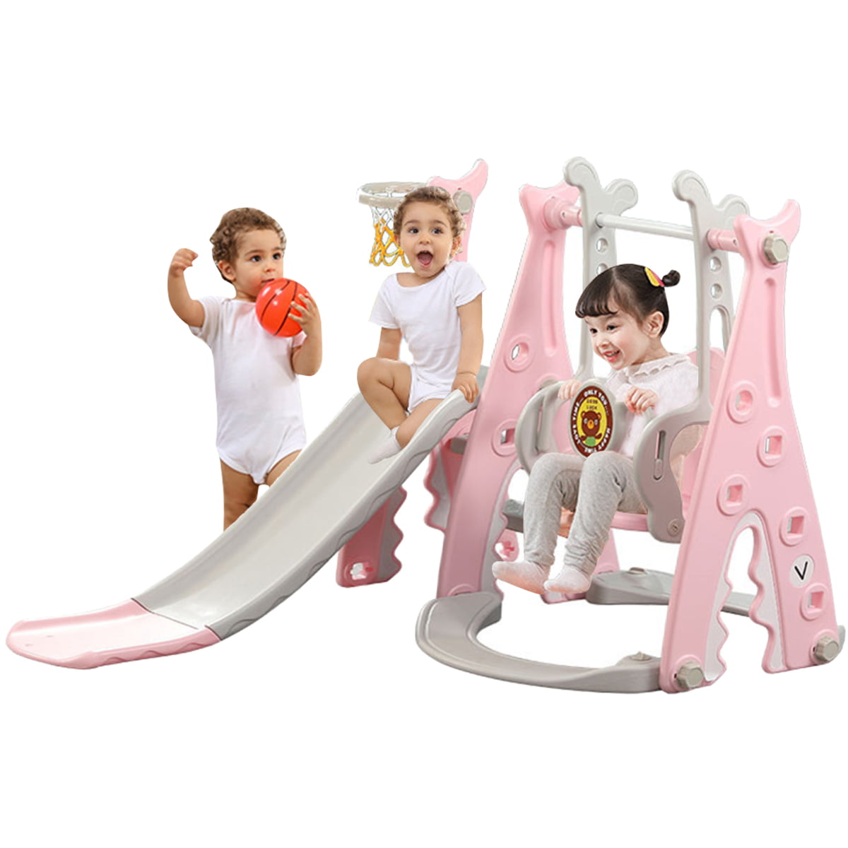 Toddler Climber Slide Swing Play Set Indoor/Outdoor Kid Playground Christmas Toy 