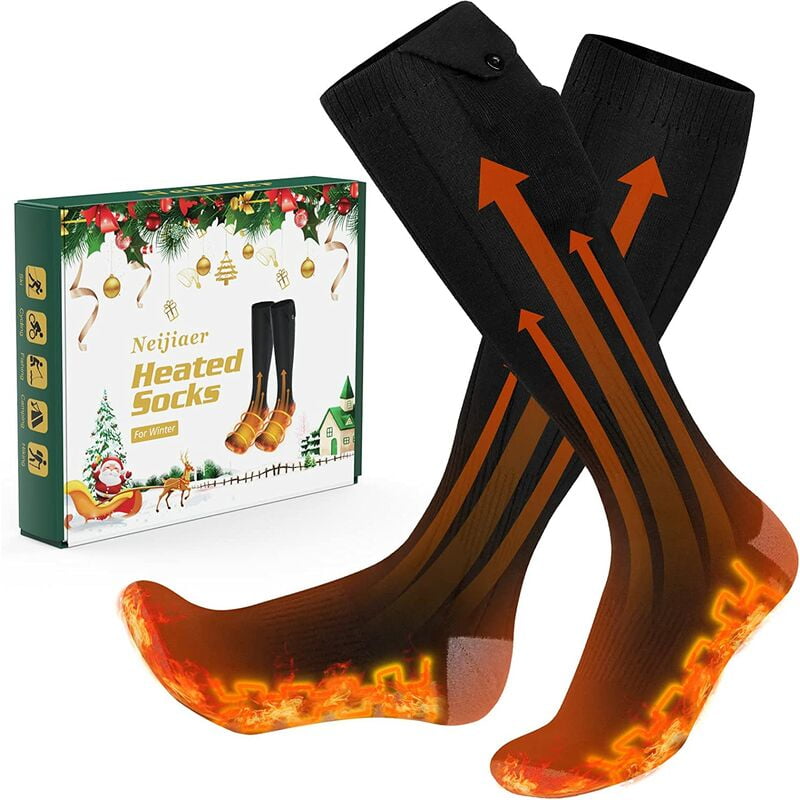 Calcetines Térmicos Eléctricos Recargables - 5V/5000mAh - 4 Niveles De Calor - Para Hombre Y Mujer