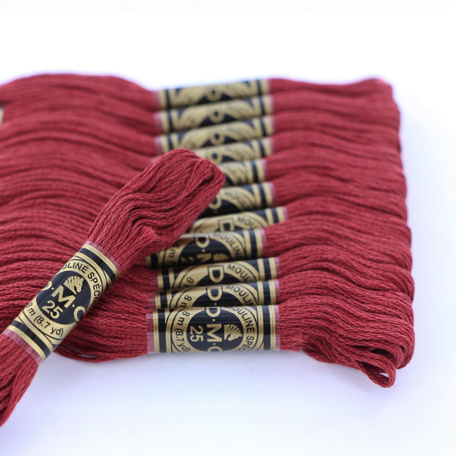 DMC Red Cotton 6 Strand Floss 8m