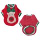 thumbnail image 2 of 2 Piece Pet Christmas Clothes Coral Velvet Dog Hoodies Autumn Winter Going Out Christmas Clothes Cats, 2 of 5