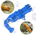 thumbnail image 4 of Bubble Making Machine Kids Plastic Bubble plastic bubble making machine Maker Outdoor Party Electric Bubbler Children Toy, Blue, 4 of 7