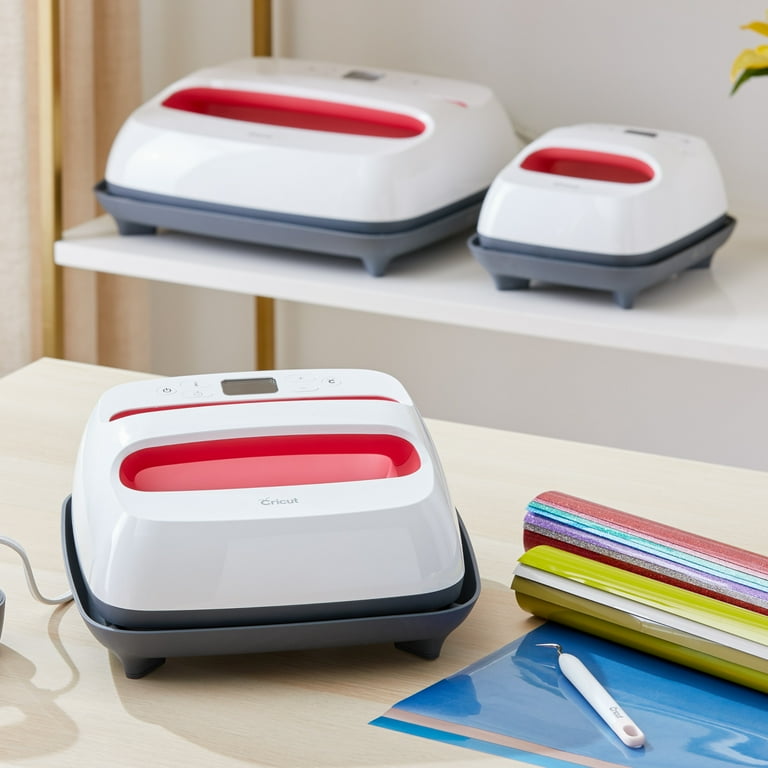 E*n様 Cricut EasyPress 2 ホワイト/レッド Cricut EasyPress 2 Handheld Heat Press Machine, Easy Use
