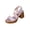 A Purple, variant on Sandals Women Sandals Women Dressy Women's Fashionable Casual Spring And Summer Versatile Plus Size Solid Color Open Toe Elastic High-Heeled Sandals Purple 40