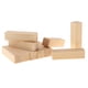 thumbnail image 4 of 5/10 piezas de dados rectangulares sin terminar, piezas de juego, bloques de madera, decoración de madera 20x20x80mm, 4 of 8