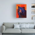 thumbnail image 2 of Marion Rose 'Thoughtful Black Bear' Canvas Art, 2 of 4