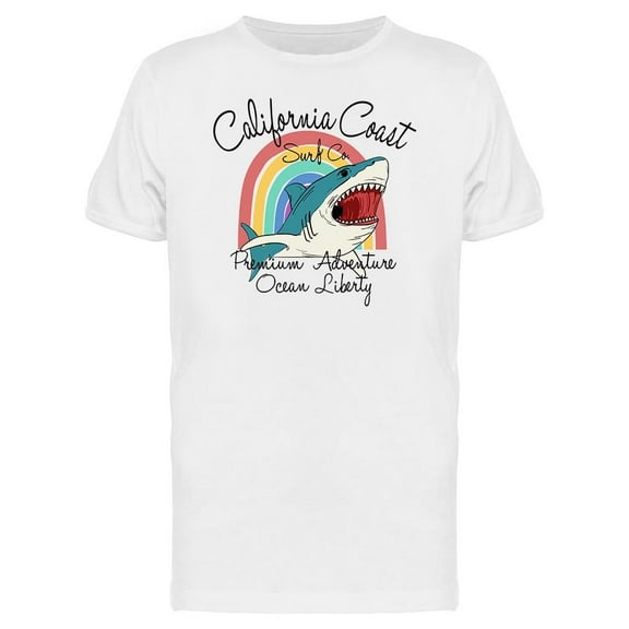 California Coast. Banner T-Shirt Men -Image by Shutterstock, Male XX-Large