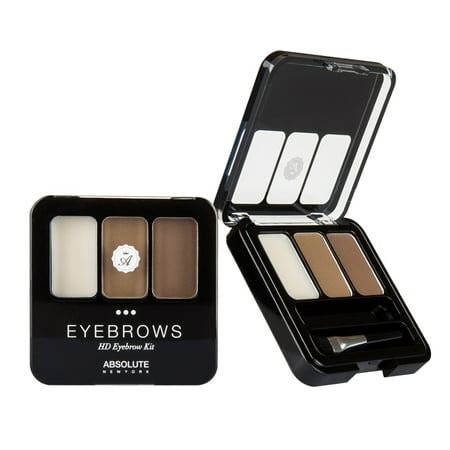 (3 Pack) ABSOLUTE HD Eyebrow Kit - Brunette