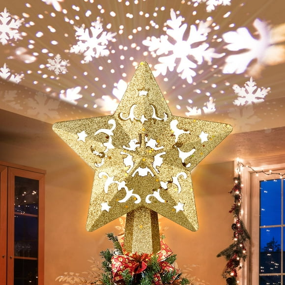Proyector ST-CARE LED Star Gold para decorar árboles de Navidad