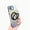 black, variant on 360° Rotatable Magnetic Case foriPhone Air , Military-Grade Shockproof Phone Cover with Acrylic Translucent Back.