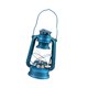 thumbnail image 4 of Lámpara de aceite de queroseno retro, lámpara de camping, centro de mesa portátil con asa Azul, 4 of 9