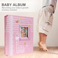 thumbnail image 3 of 6 Inch Photo Album Creative Commemorative Book 200 Pages Interstitial Storage Bag Unique Gift Decoration for Baby Photos (Pink), 3 of 8