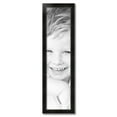 thumbnail image 2 of ArtToFrames 10" x 41" Honors Black with Silver Picture Frame, 10x41 inch Black Wood Poster Frame (WOM-5157),  Pack, 2 of 7
