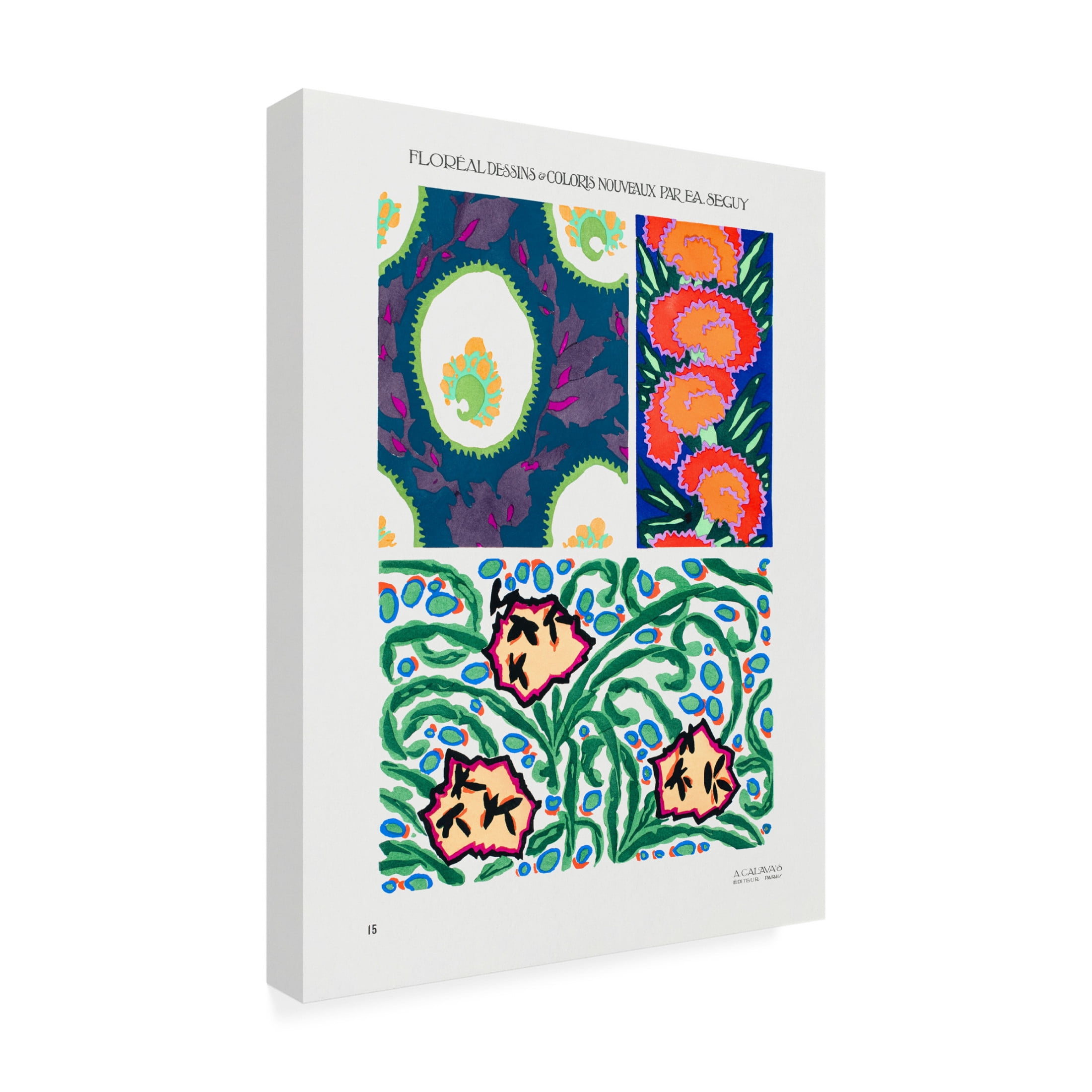 Trademark Fine Art Pictufy   Pattern 15 Canvas Wall Art