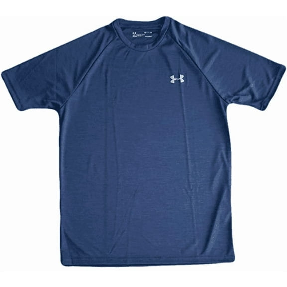 UNDER ARMOUR Men’s UA Velocity 2.0 Short Sleeve T-Shirt Navy Blue 1327965 409