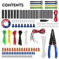 thumbnail image 2 of Kit de reparación eléctrica WORKPRO de 582 piezas con pelacables, 2 of 7