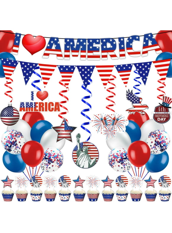 Patriotic Decorative Baking in Patriotic Party Supplies