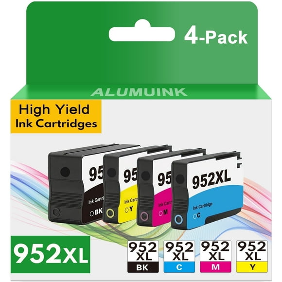 952 XL 952XL Ink Cartridge Replacement for HP Ink Cartridges Combo Pack for Officejet Pro 8710 7740