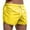 A-Yellow207, variant on FINALGANG Simple Shorts For Men Solid Color Stylish Beach Shorts With Drawstring Comfort Daily Wear