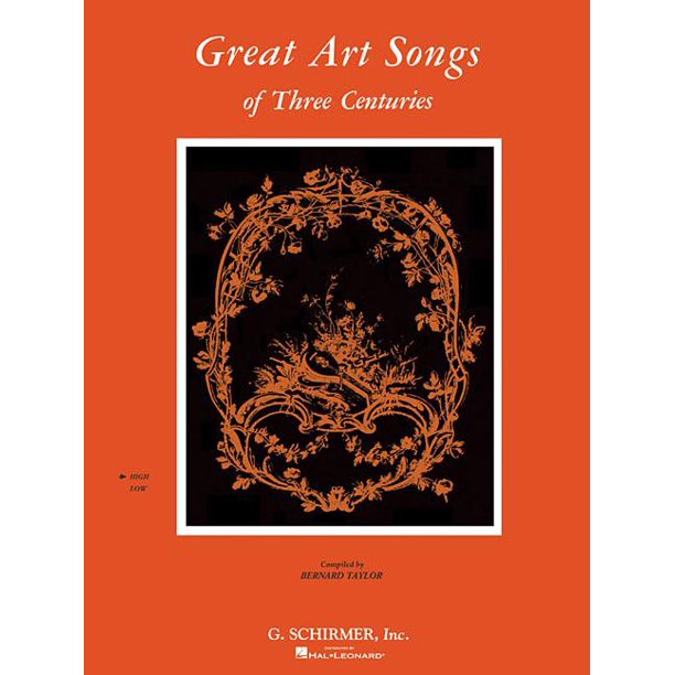 Great Art Songs of 3 Centuries High Voice
