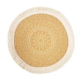 thumbnail image 5 of Fennco Styles Unique Dream Catcher Fringe Cotton Placemats 14-inch Round, Set of 4 - Multicolored Decorative Table Mats for Home Decor, Dining Table, Banquets and Special Events, 5 of 8