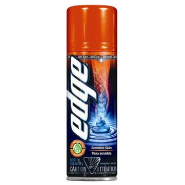 Edge Shave Gel for Men Sensitive Skin - 7 Ounce (Pack of 6)