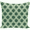 Green/Teal, variant on Simply Daisy 16" x 16" Dot Dash Geometric Print Pillow