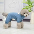 thumbnail image 4 of MarinaVida Dog Clothes Dogs Cats Onesie Soft Dog Pajamas Cotton Puppy Rompers Pet Jumpsuits Cozy Bodysuits for Small Dogs and Cats, 4 of 7
