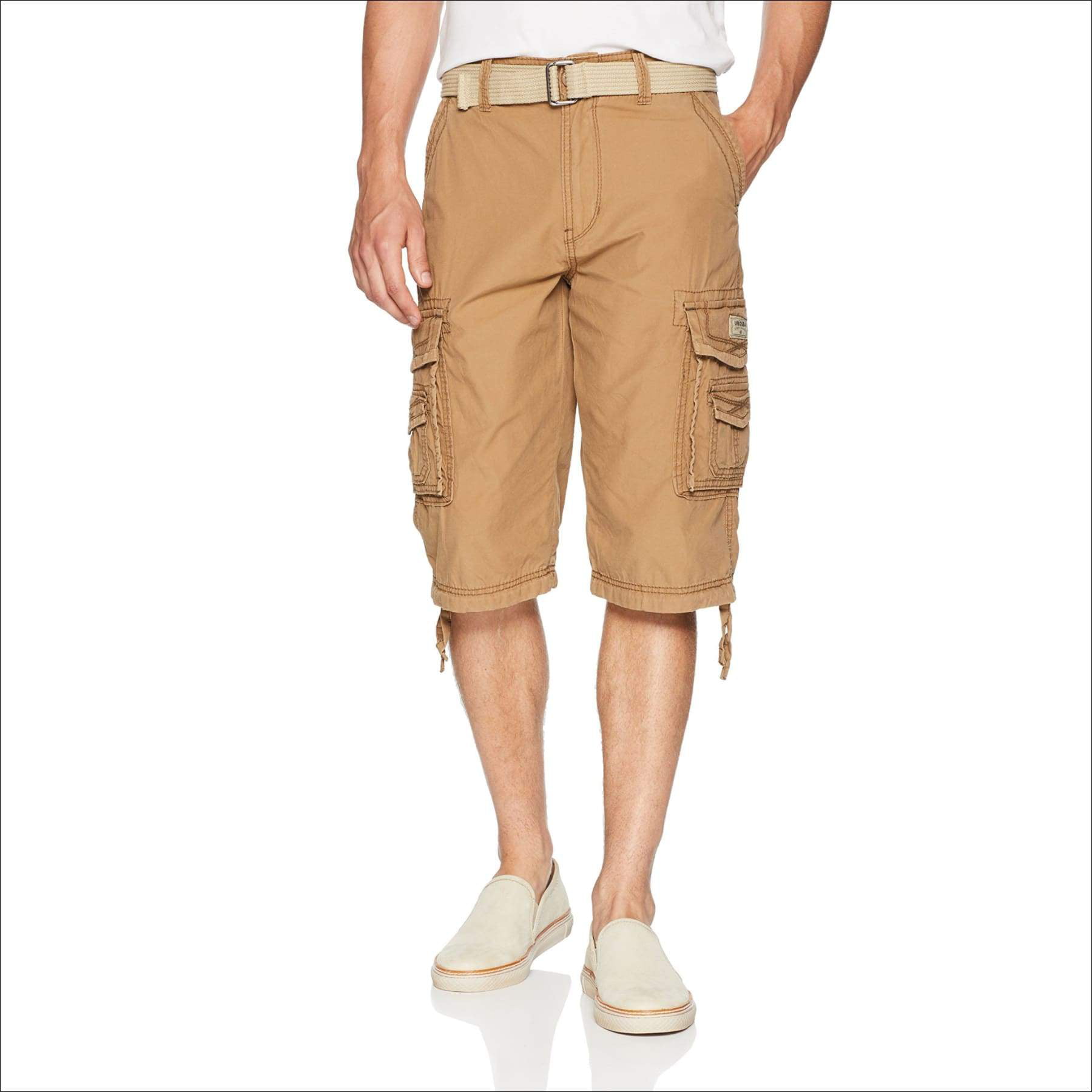 Unionbay Men's Cordova Belted Messenger Cargo Short - Reg and Big and ...