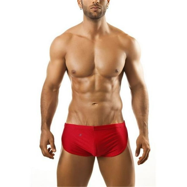 Joe Snyder JS09-Red-OS Mens Running Short, Red - One Size