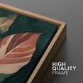 thumbnail image 6 of Framed Canvas Wall Art Tropical Leaves Botanical Print for Living Room Decoration - 24"x36" NATURAL, 6 of 8