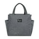 thumbnail image 1 of Aislamiento térmico Fiambrera Impermeable Picnic Bolsa de alimentos Contenedor de alimentos a prueba de , más fresca para viajes Gris SM SunniMix Bolso de almuerzo, 1 of 8