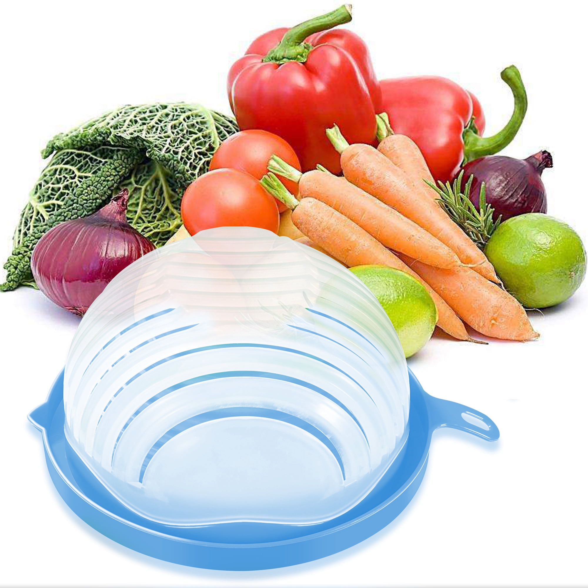 kitchen tools gadget 60 Second Fresh Salad Maker Cutter Bowl Slicer