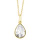 thumbnail image 3 of Collar para Mujer con Cristal Fino Swarovski en forma de Gota– Bañado en Oro 14k- Collar Elegante y Brillante-Collares de Mujer de Moda- Joyería para Mujer de Moda- Regalo especial Ortiz Espinosa Temporada, 3 of 3