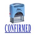 thumbnail image 1 of CONFIRMED Self Inking Rubber Stamp Office Stationary Custom Shiny Stamp, 1 of 1