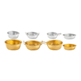 thumbnail image 5 of Wofarmy Minimalist Style Aluminum Bowl for Picnic Bbq Camping Home Use Sauce Dish Serving Dish Lightweight Construction Silver-Dish-8cm, 5 of 7