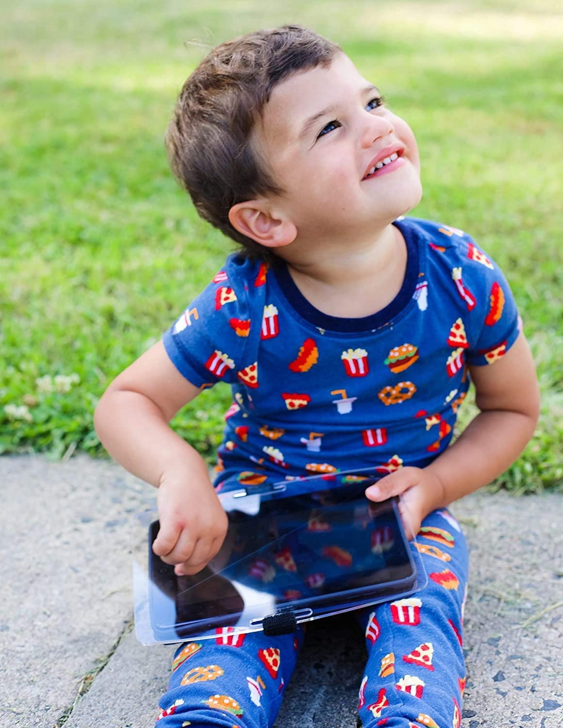 Cant Touch! Baby Anti-Touch Screen for Phone - Easily Strap This Clear Cover onto Your Phone or Device to Prevent Any Buttons from Being Pressed. Pouch and Stand Included