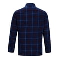 thumbnail image 3 of DDAPJ pyju Big and Tall Button Down Shirts for Men Flannel Plaid Shirt Regular Fit Business Casual Shirts Lightweight Gingham Shirts with Chest Pocket Wine XXL, 3 of 7