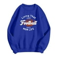 thumbnail image 5 of IYYVV Oversized Game Day Sweatshirt Women Football Mom Graphic Long Sleeve Pullover Top Sports Fall Fashion Crewneck Sweat Shirts HA19-Blue 2XL, 5 of 5