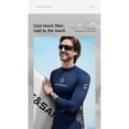 thumbnail image 6 of Cxenplz Mens Wetsuit Top 3mm Wetsuits Jacket Long Sleeve Warm Wet Suit Tops Front Zipper Swimsuit for Cold Water Swim, 6 of 7