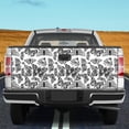 thumbnail image 2 of Butterfly Pattern Tailgate Wrap – Black & White Butterfly Truck Tailgate Decal, Vintage Insect Pattern Pickup Tailgate Graphic, Nature Style Truck Wrap, 2 of 7