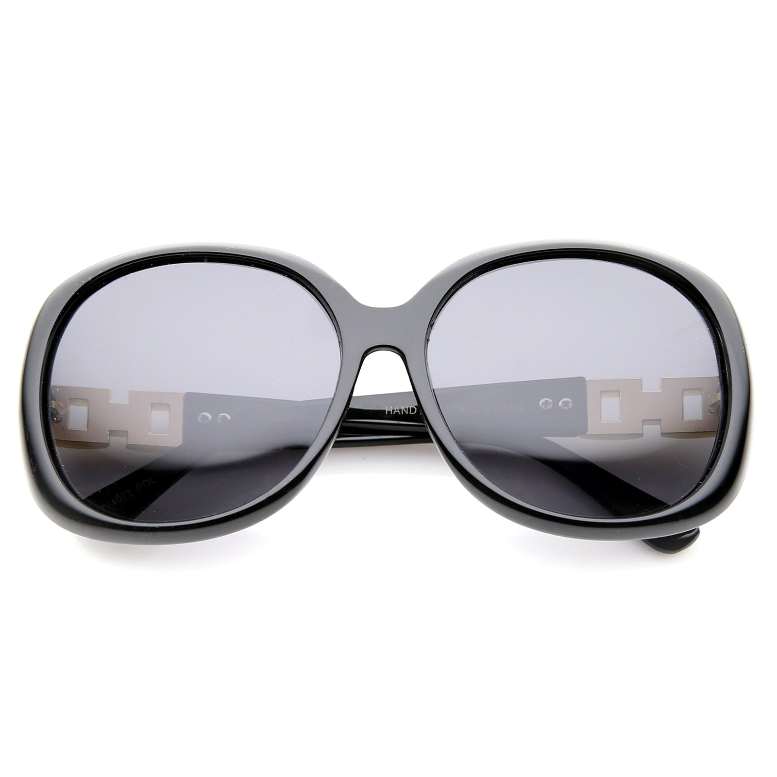 sunglass.la sunglassLA Women's Polarized Chain And Rhinestone