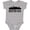 AC-Heather Grey, variant on Inktastic Boston Massachusetts Skyline City Silhouette Boys or Girls Baby Bodysuit