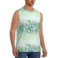 thumbnail image 2 of Fotbe Men's Succulent Print Men's Sleeveless Muscle Tank Tops Casual T-Shirts for Gym Workout Beach-X-Large, 2 of 8