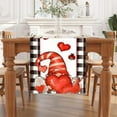thumbnail image 4 of PEIBang 12x71 Inch Valentines Day Table Runner,Love Hearts Dining Table Runners for Valentine's Day Wedding Anniversary Holiday Kitchen Decoration, 4 of 6